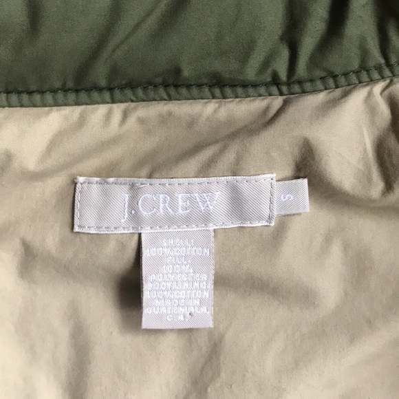 J crew olive green vest - Picture 3 of 5